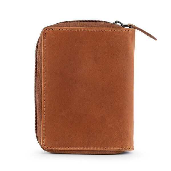 Кожен портфейл Klondike Lisa, дамски, коняк KD1044-04