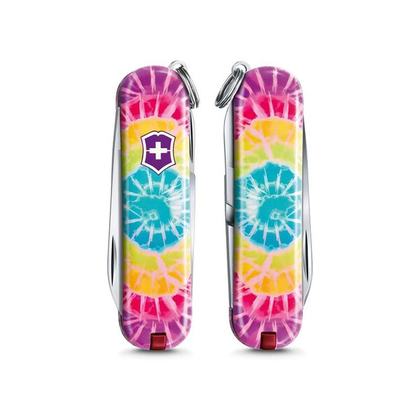Швейцарски джобен нож Victorinox Classic LE 2021 Tie Dye 0.6223.L2103