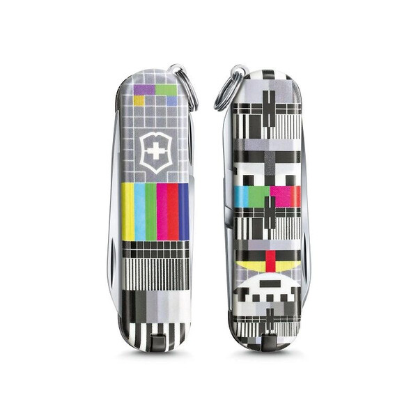 Швейцарски джобен нож Victorinox Classic LE 2021 Retro TV 0.6223.L2104