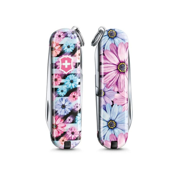Швейцарски джобен нож Victorinox Classic LE 2021 Dynamic Floral 0.6223.L2107