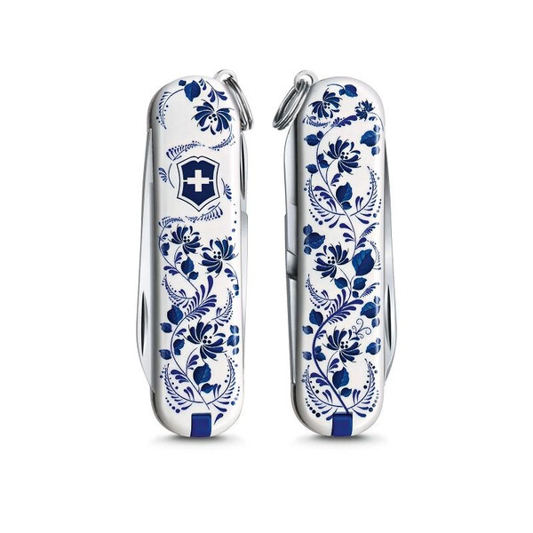 Швейцарски джобен нож Victorinox Classic LE 2021 Porcelain Elegance 0.6223.L2110