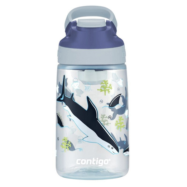 Детска бутилка за вода Contigo Gizmo Sip, акули 2136792
