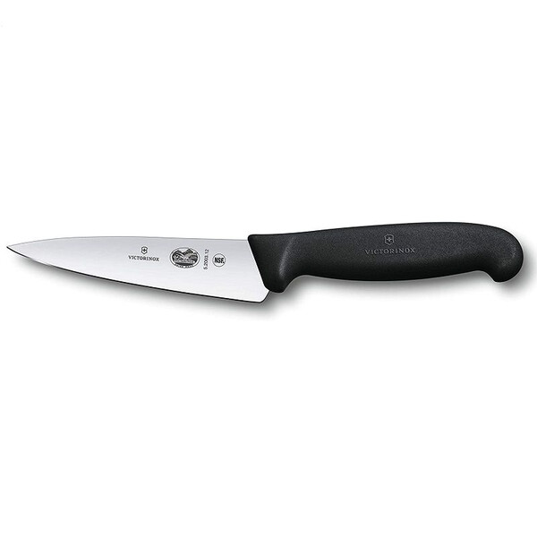 Кухненски нож Victorinox Fibrox универсален, 120 мм, черен 5.2003.12