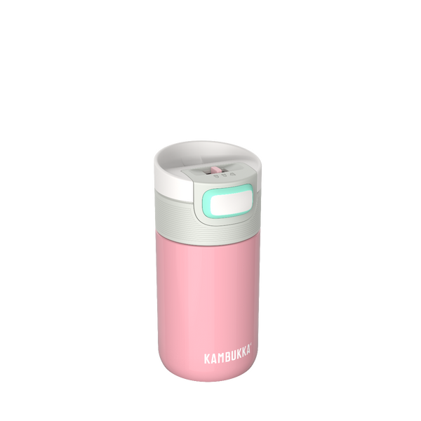 Термочаша ​от неръждаема стомана Kambukka Etna с термокапак 3 в 1 Snapclean®, 300 мл, Baby Pink 11-01024