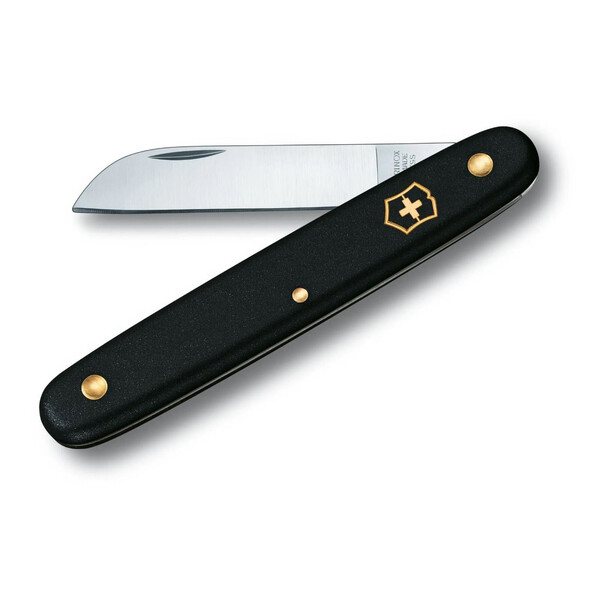 Нож за подрязване на цветя Victorinox Floral Knife, черен 3.9050.3B1