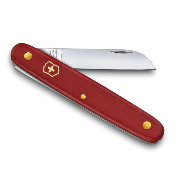 Нож за подрязване на цветя Victorinox Floral Knife Left-handed, червен 3.9450.B1