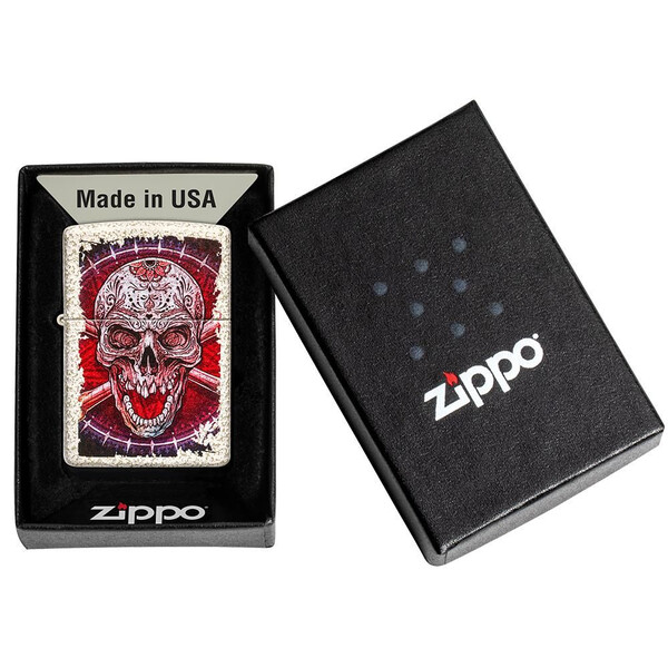 Запалка Zippo Skull Design 49410