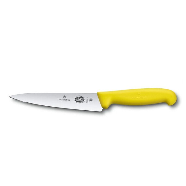 Кухненски нож Victorinox Fibrox универсален, 15 см, жълт 5.2008.15