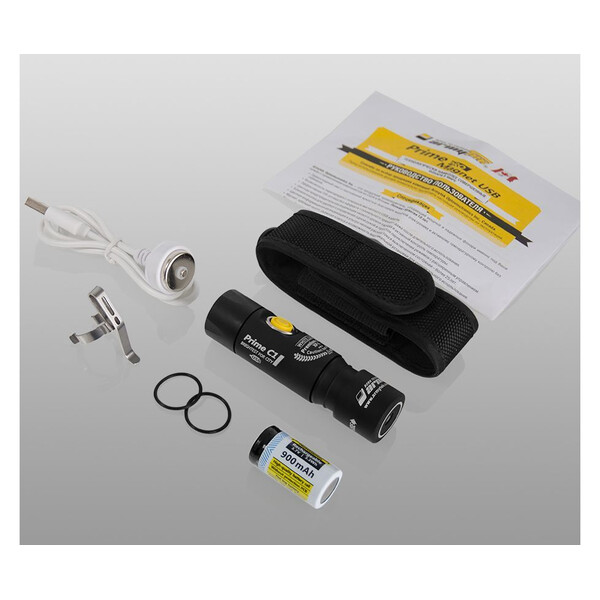 Фенер Armytek Prime C1 Magnet USB XP-L White, бяла светлина F05601SC