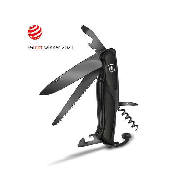 Швейцарски джобен нож Victorinox Ranger Grip 55 Onyx Black 0.9563.C31P