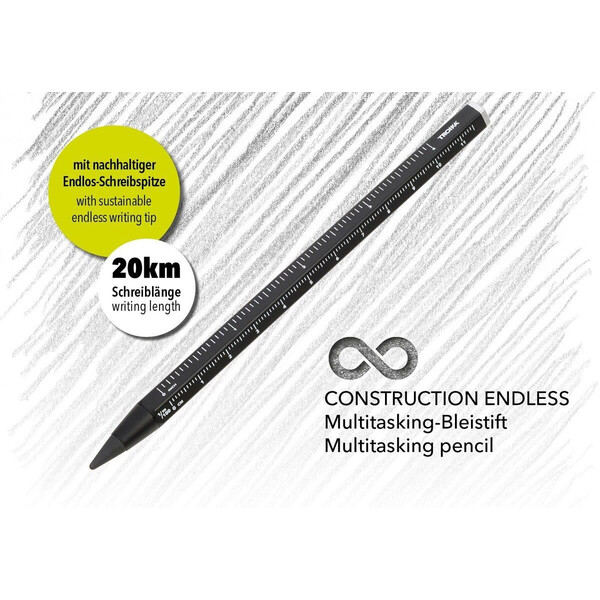 Молив Troika CONSTRUCTION ENDLESS, черен PEN20/BK