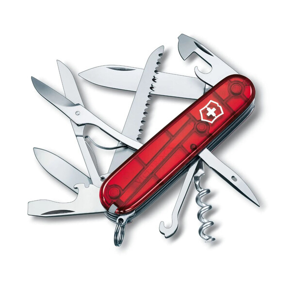 Швейцарски джобен нож Victorinox Huntsman Ruby 1.3713.T