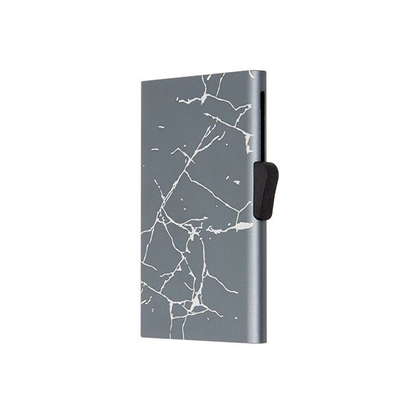 Картодържател C-SECURE Cardholder,  Grey marble CH001-GY-MRB