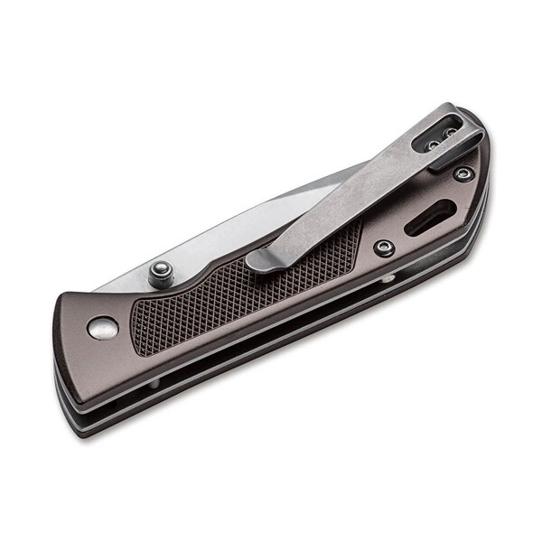 Джобен нож Boker Magnum Advance Checkering Dark Bronze 01RY303