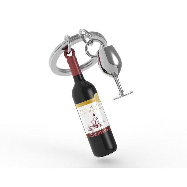 Ключодържател Metalmorphose, Red Wine + Glass MTM301-01