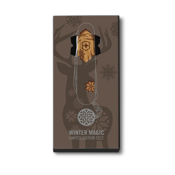 Нож Victorinox Super Tinker Wood Winter Magic Limited Edition 2022 1.4701.63E1