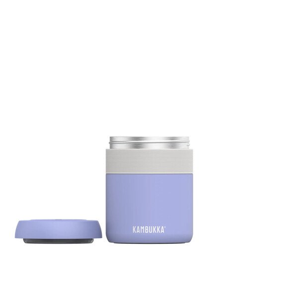 Кутия за храна и напитки, 600 мл, Kambukka Bora с винтов капак, Digital Lavender 11-06012