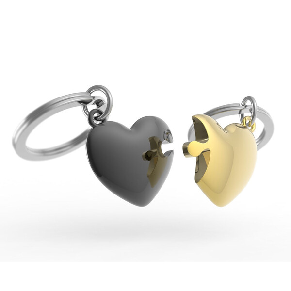 Ключодържател Metalmorphose, Heart Puzzle MTM306-01