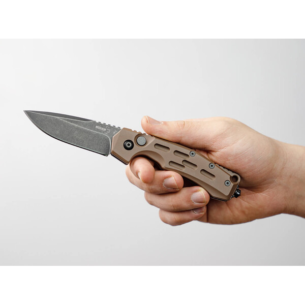 Джобен нож Boker Plus Thunder Storm Auto Coyote 01BO794