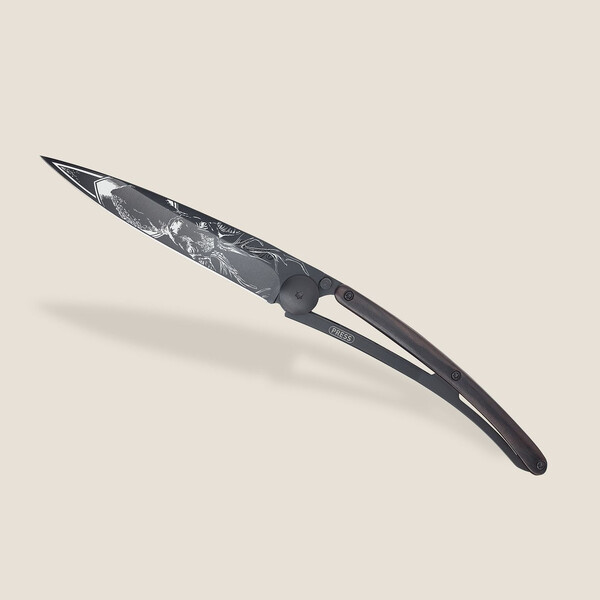 Джобен нож Deejo Deejo 37g, Ebony / Deer 1GB000123