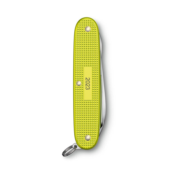 Швейцарски джобен нож Victorinox Pioneer X Alox Limited Edition 2023 Electric Yellow 0.8231.L23