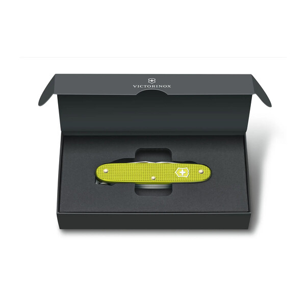 Швейцарски джобен нож Victorinox Pioneer X Alox Limited Edition 2023 Electric Yellow 0.8231.L23