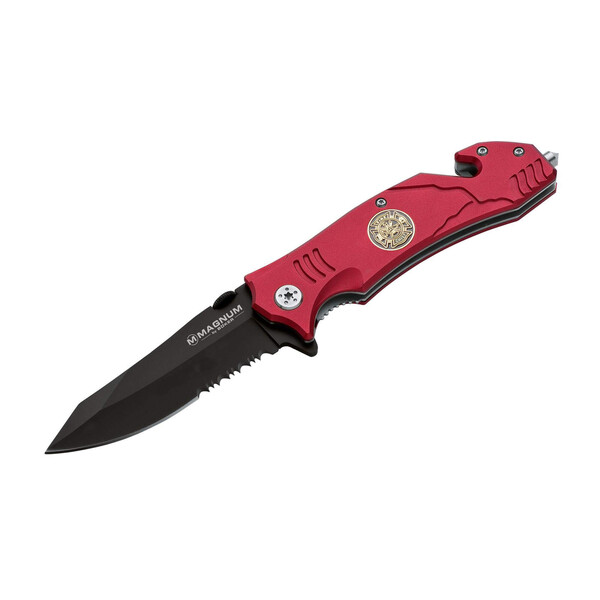 Джобен нож Boker Magnum Fire Fighter Red 01LL470