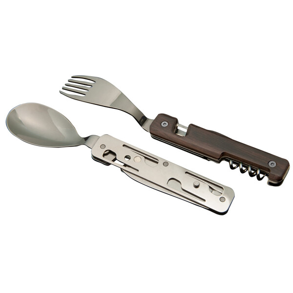 Комплект за хранене Akinod Multifunction Cutlery 13H25, Ebony Wood A02M00004