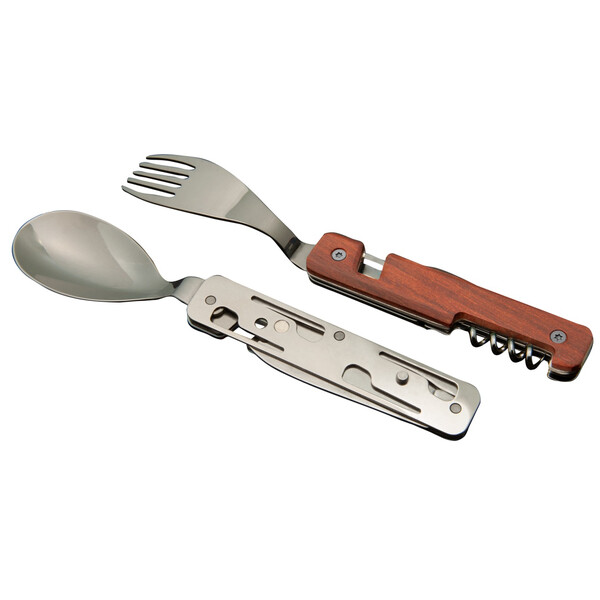 Комплект за хранене Akinod Multifunction Cutlery 13H25, Coral Wood A02M00005