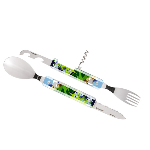 Комплект за хранене Akinod Multifunction Cutlery 13H25, Summer Mountain A02M00040