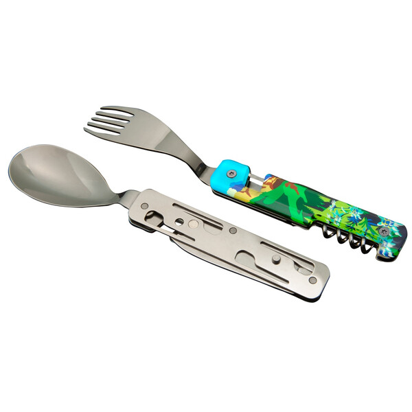 Комплект за хранене Akinod Multifunction Cutlery 13H25, Summer Mountain A02M00040