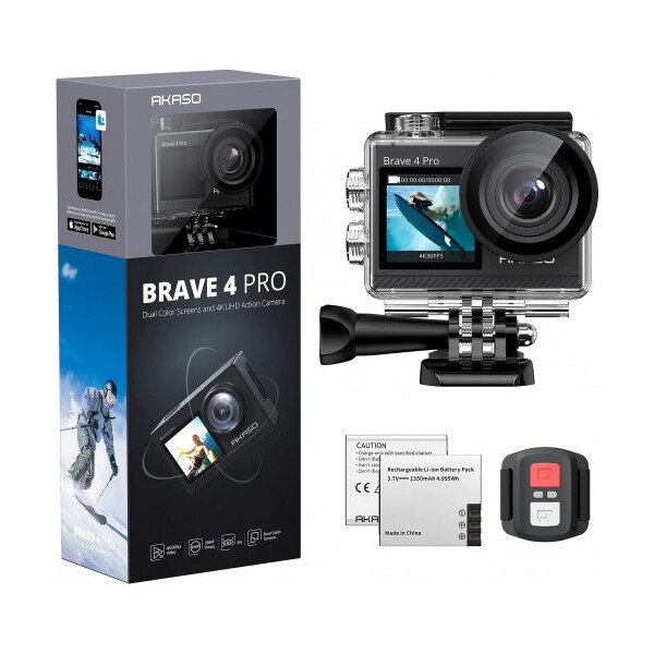 Екшън камера AKASO Brave 4 Pro SYYA0013-GY