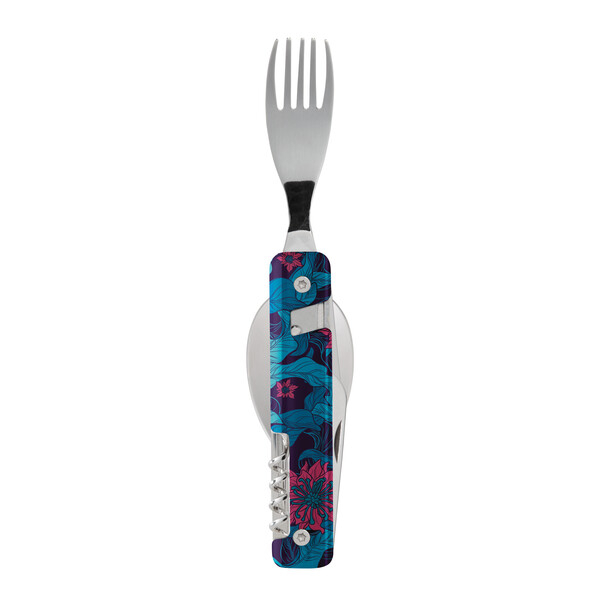 Комплект за хранене Akinod Multifunction Cutlery 13H25, Hibiscus A02M00024