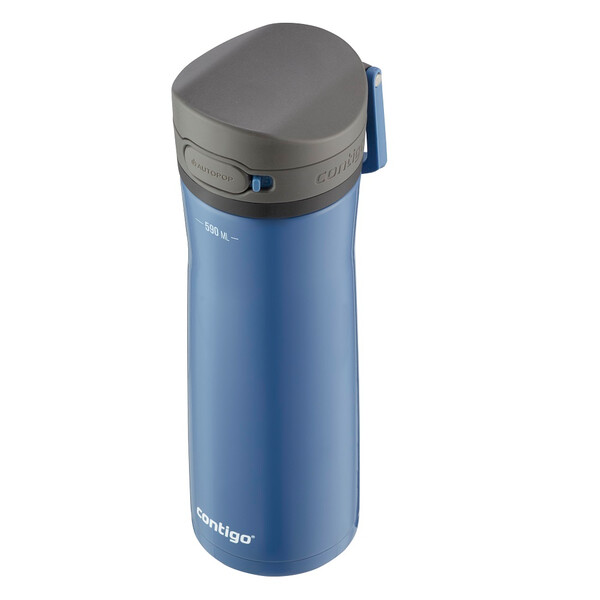 Двустенна бутилка за вода CONTIGO Jackson Chill AUTOPOP™, 590 мл, Blue Corn 2156440