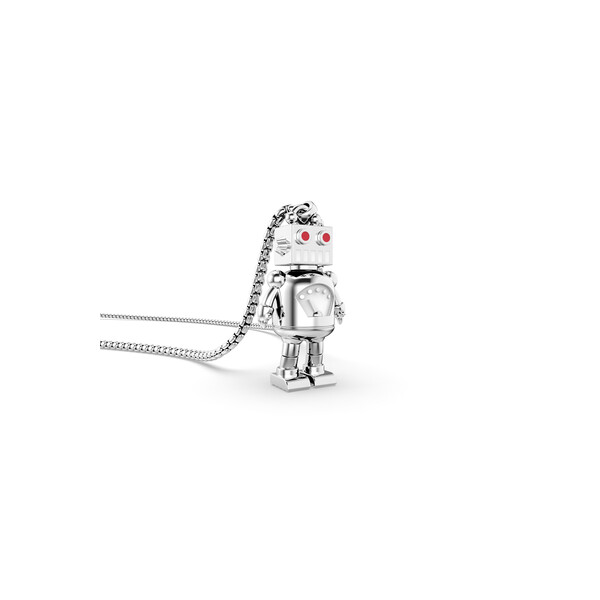 Колие с медальон Metalmorphose Robot necklace MTMJ314-01