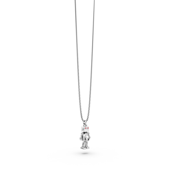 Колие с медальон Metalmorphose Robot necklace MTMJ314-01
