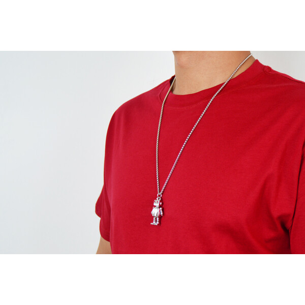 Колие с медальон Metalmorphose Robot necklace MTMJ314-01
