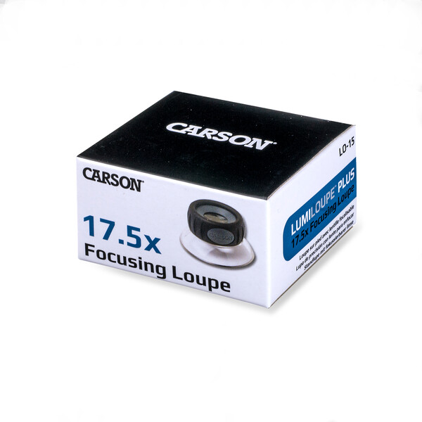 Лупа с фокусируема стойка Carson LumiLoupe™ Plus 17.5x Power 0.75”