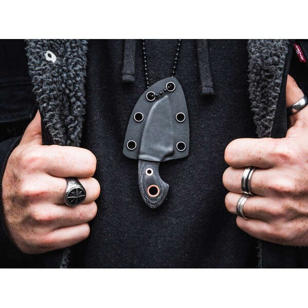 Туристически нож Boker Plus Gnome all Black Copper