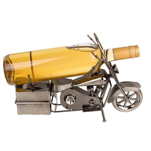 Метална поставка за вино Motorbike 3
