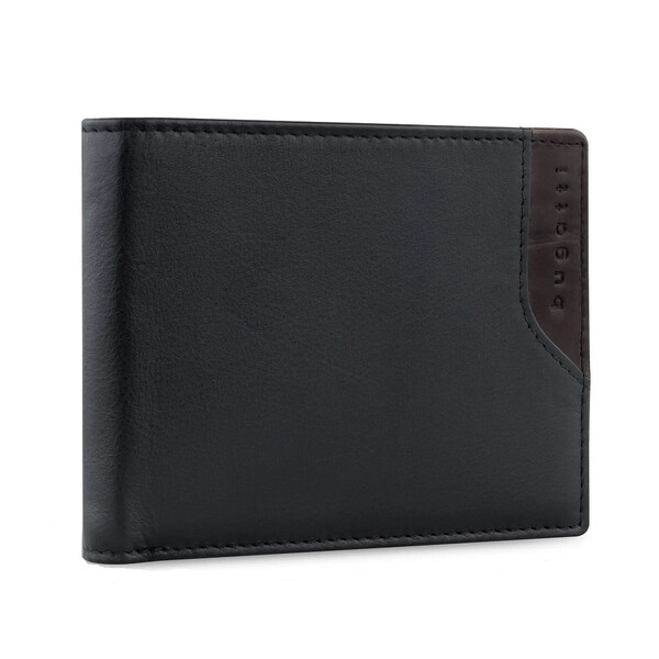 Кожен портфейл Bugatti Corso DeLuxe Wallet, черен