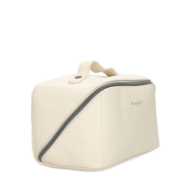 Чанта за тоалетни принадлежности Bugatti Almata Make up, екокожа, бежова