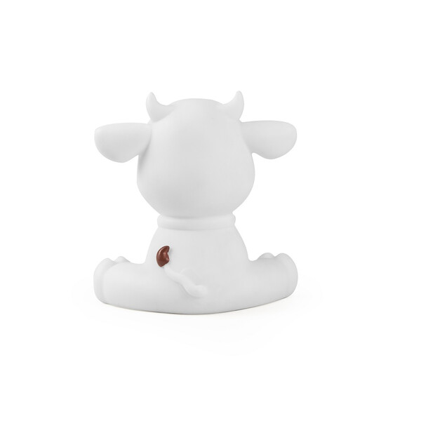 Нощна лампа Dhink® mini - Cow, бяла/кафява