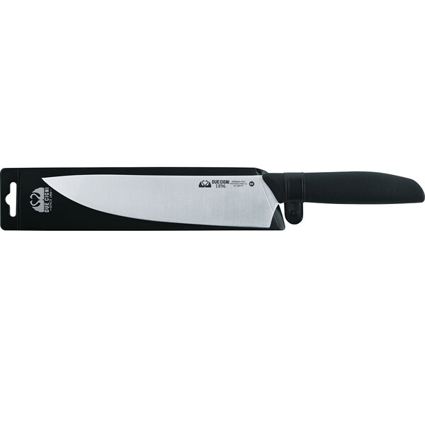 Кухненски нож Due Cigni 1896 Chef Knife 20, универсален, 200мм, черен