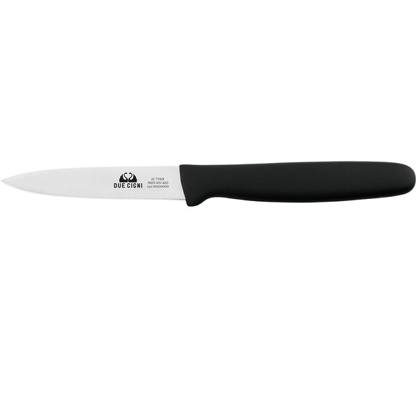Нож за белене Due Cigni Serated Paring Knife, назъбен, 8 см