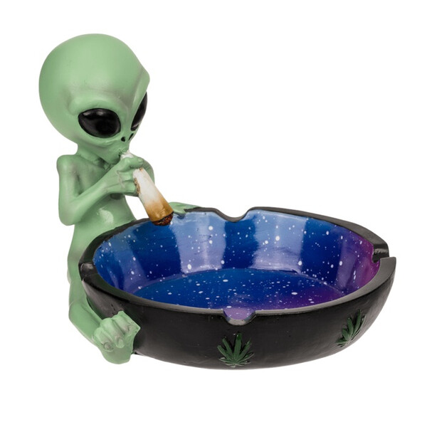 Пепелник от полирезин, Alien with joint