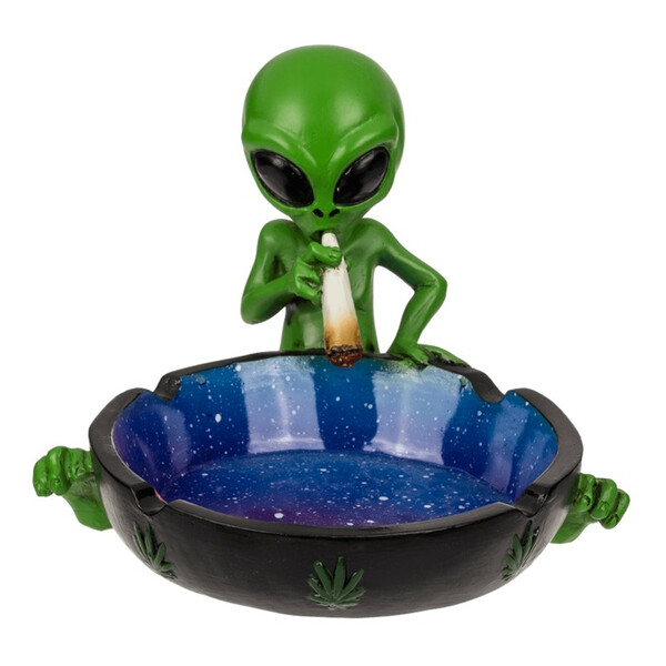 Пепелник от полирезин, Alien with joint