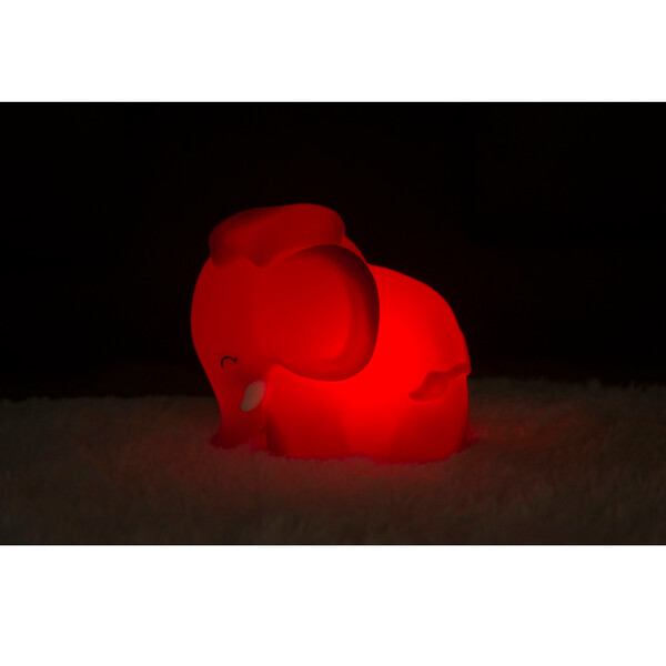 Нощна лампа Dhink® - Elephant, розова