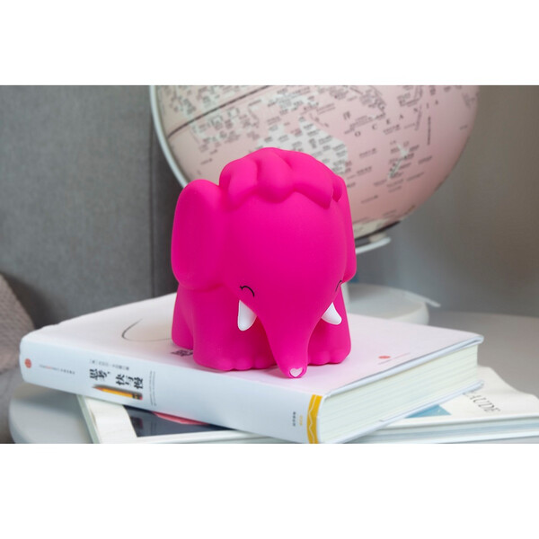 Нощна лампа Dhink® - Elephant, розова