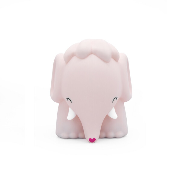 Акумулаторна нощна лампа Dhink® - Elephant, светлорозов